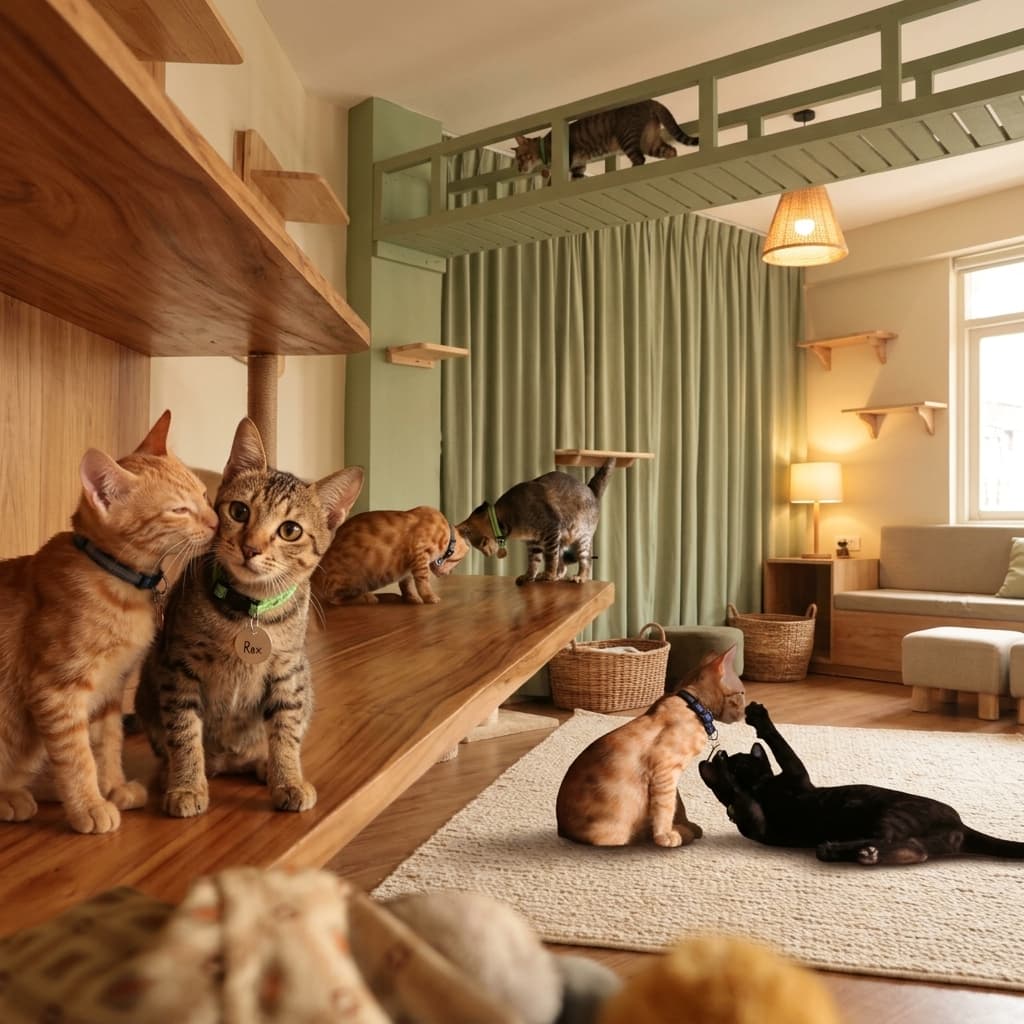 Cats available for adoption